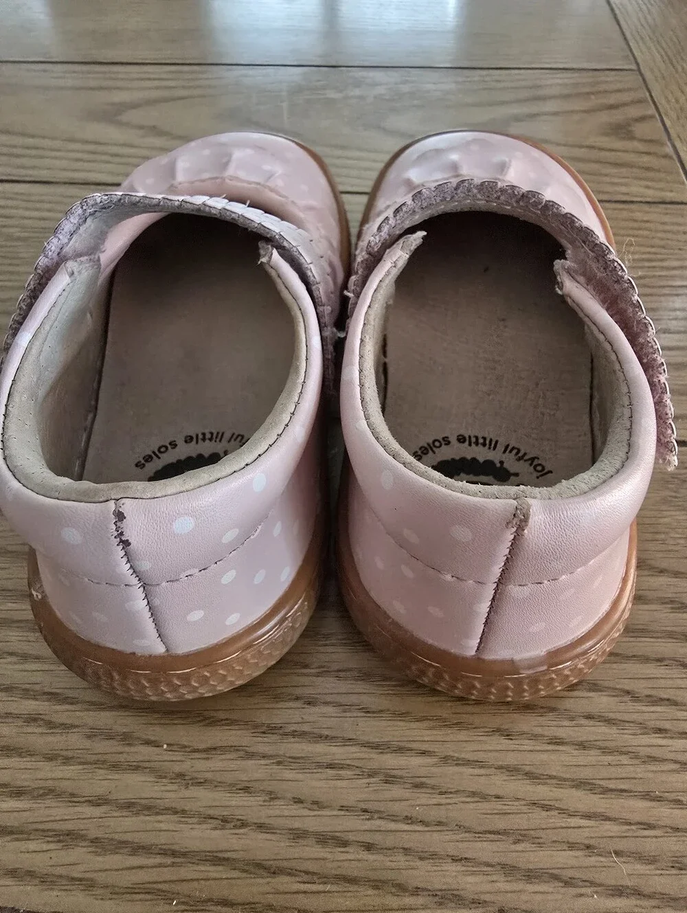 Livie And Luca Pink Polka Dot Mary Jane Shoes 6C